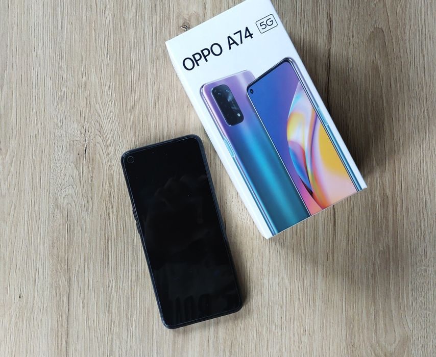Oppo A74 6 GB / 128 GB 5G czarny smartfon