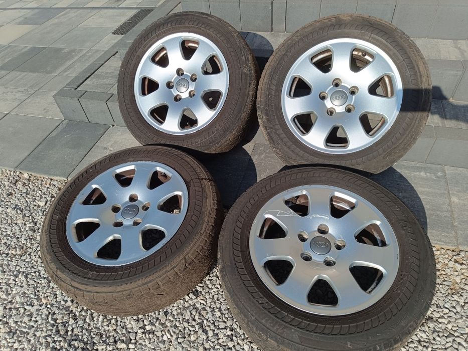 Alufelgi 15" 5x112 Audi A4 B6 B5 VW golf T4 Passat Caddy Touran Seat