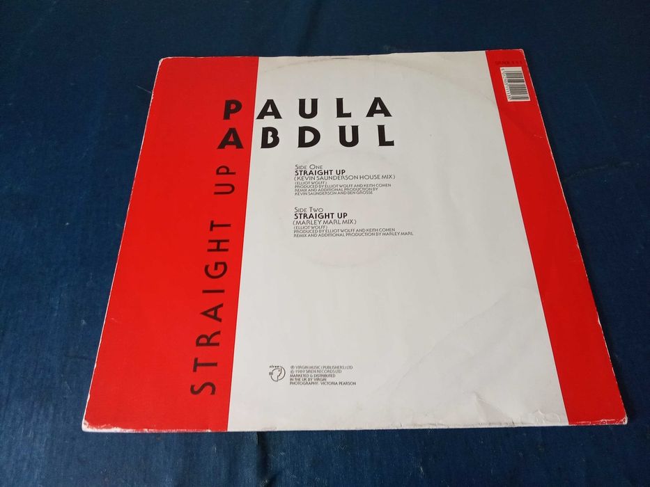 PAULA ABDUL - Straight Up - MAXI