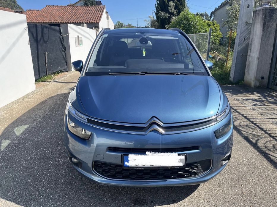OPORTUNIDADE! Citroen C4 Grand Picasso 1.6 Blue-HDi Exclusive 7 Lug Cx Aut Gasoleo Super completo!!!