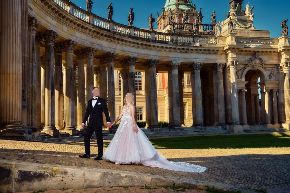 Suknia ślubna "Anette" projektantki Patrycji Kujawy