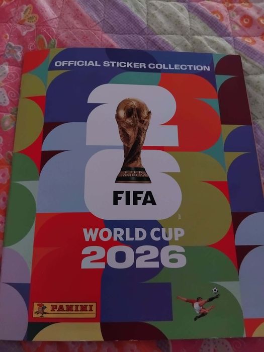 Caderneta Panini Fifa World Cup 2026 Completa-Capa Mole