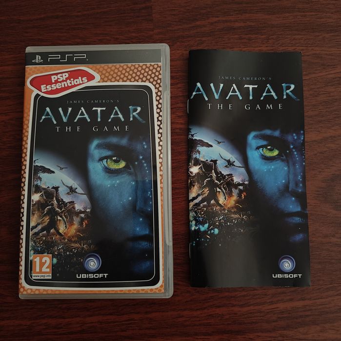 Caixa + Manual PSP James Cameron's Avatar The Game