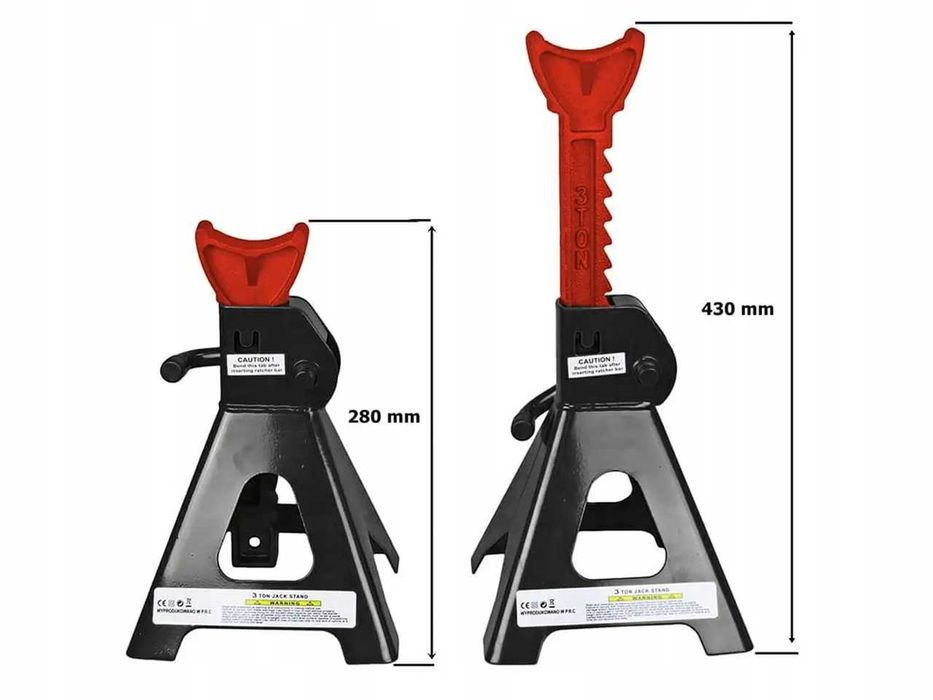 Комплект подставок под машину 3т MASTIFF MF770533