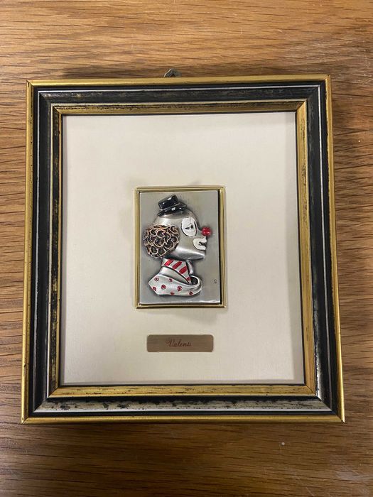 Silver-Laminated Clown Picture Frame64552295750147120