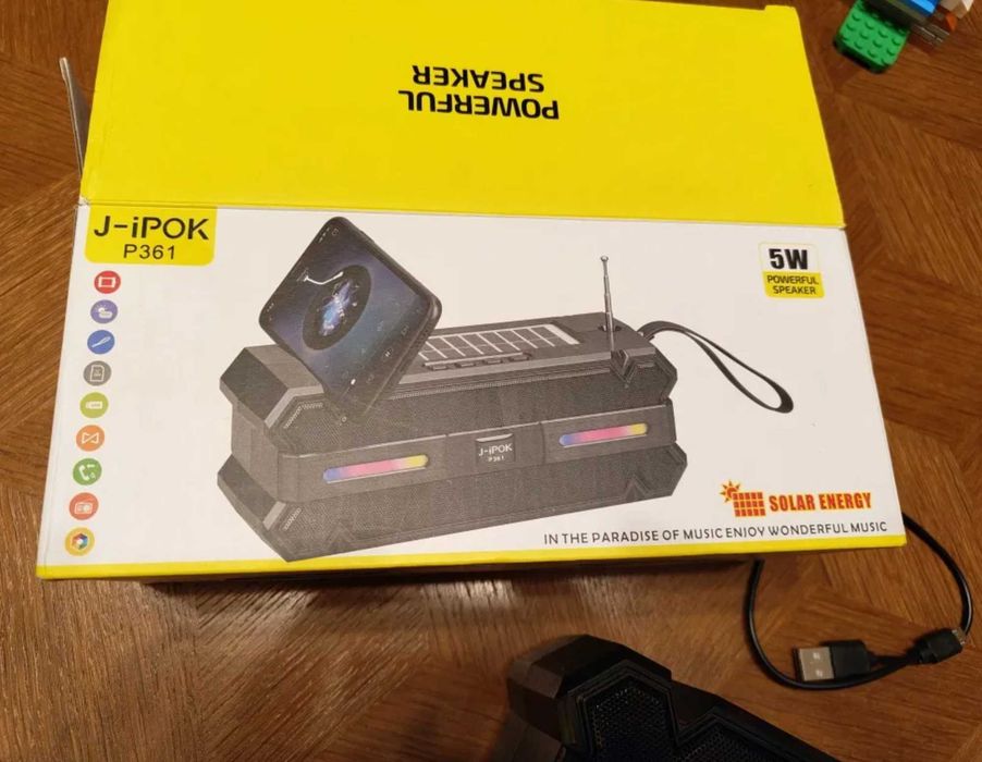J-iPok radio USB, ładowalne słonecznie
