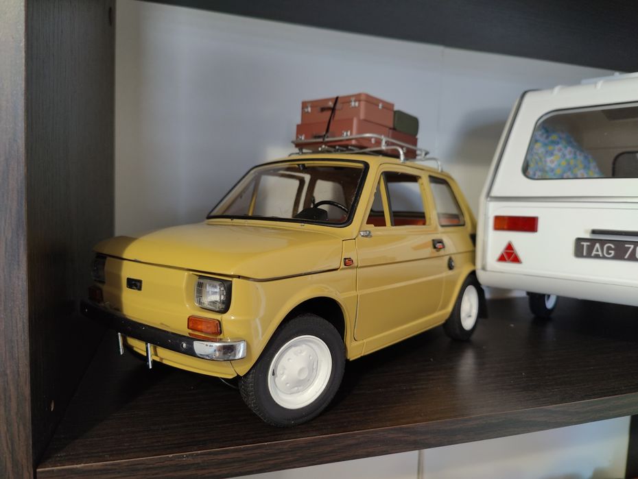 Fiat 126p deagoatini+ przyczepa