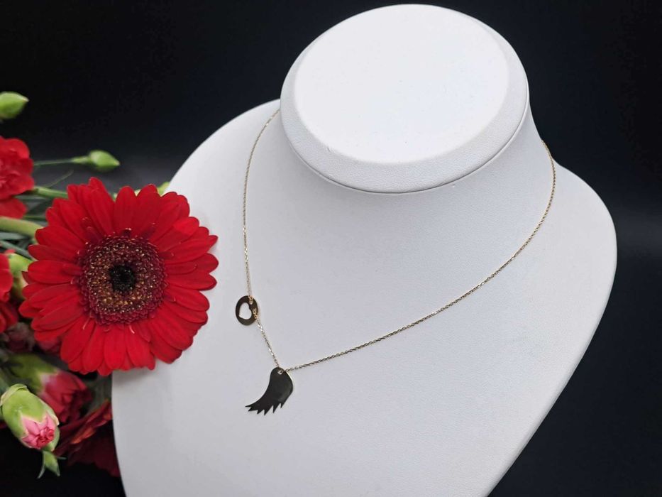 ZŁOTY ŁAŃCUSZEK Celebrytka 1,82 GR. Próba: 585 Roz. 43 Komis Redi