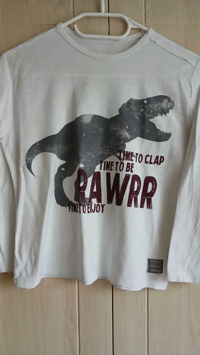Koszulka z dinozaurem roz. ok 128