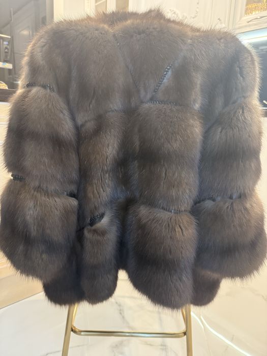 Шикарная шуба соболь баргузин Vinicio Pajaro