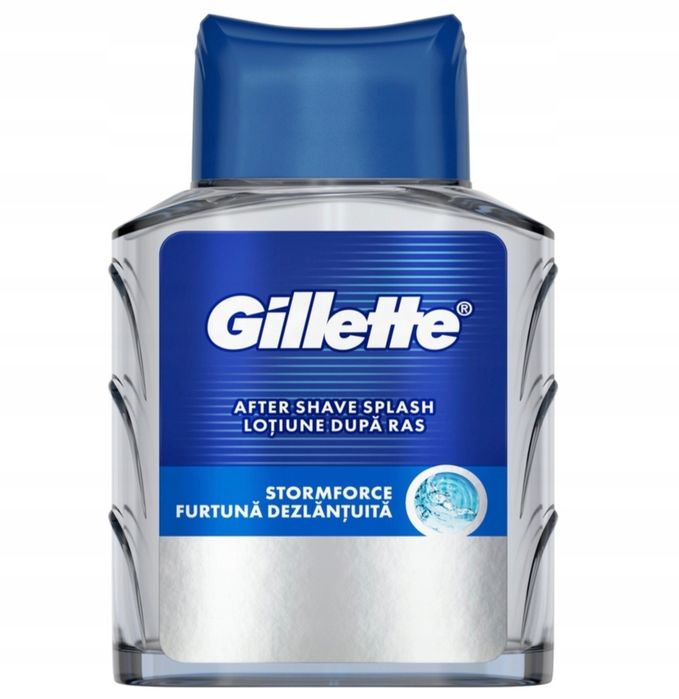 Gillette 100ml nowe  3 szt woda po goleniu