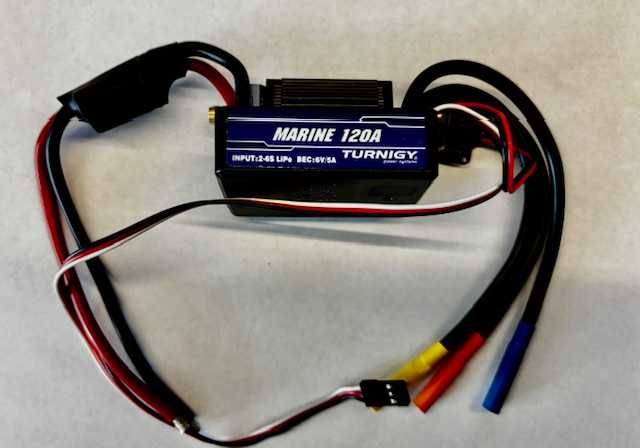 Regulator obrotów kontroler Turnigy Marine ESC 120A
