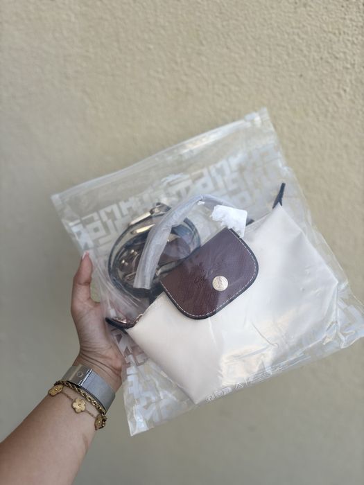 Mini longchamp branca