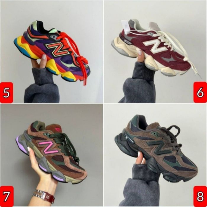 БЕЗ ПЕРЕДПЛАТИ‼️ Нові жіночі кросівки New Balance 9060 / Унісекс, 36-46, ПРЕМІУМ
