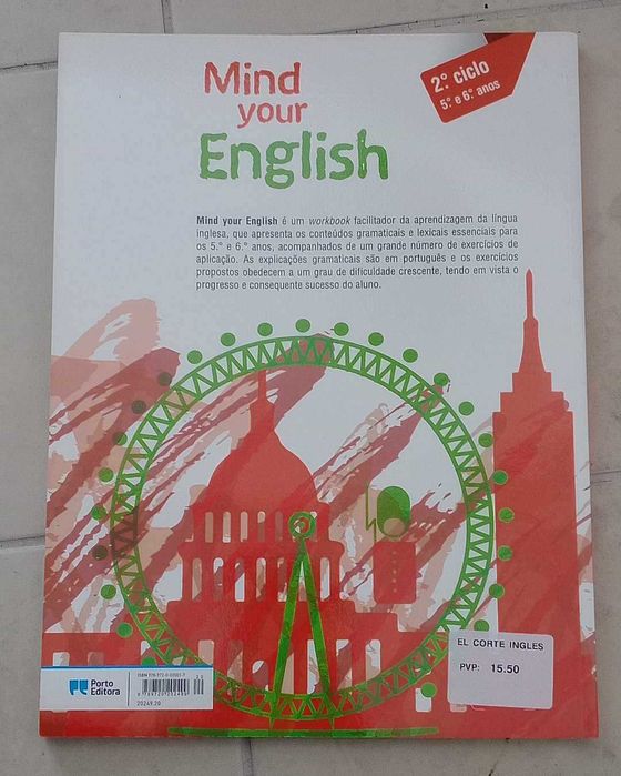 Livro Mind Your English – 5º e 6º ano - novo