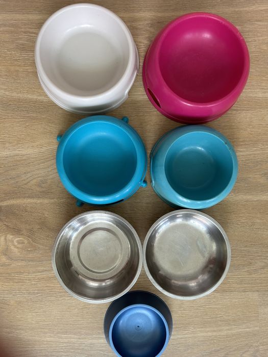 Miski dla psa 7 sztuk