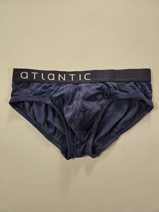 Granatowe slipy Atlantic S Magic up