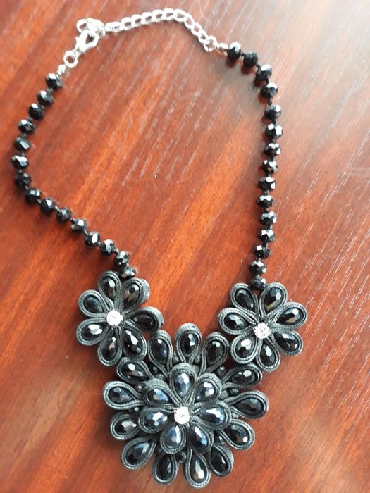 Бусы колье  из натурального камня намисто  буси