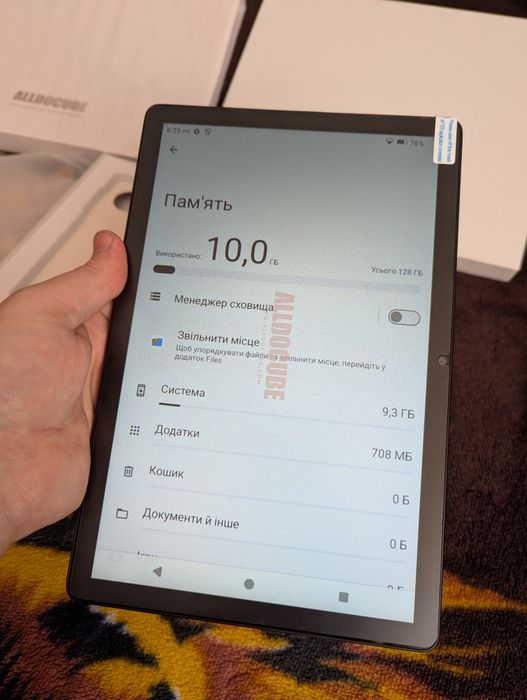 Продам НОВиЙ Планшет ALLDOCUBE iPlay 60S 4+8/128Gb Чорний.