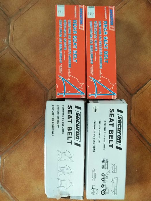 Cintos de segurança e tapetes para Peugeot 205