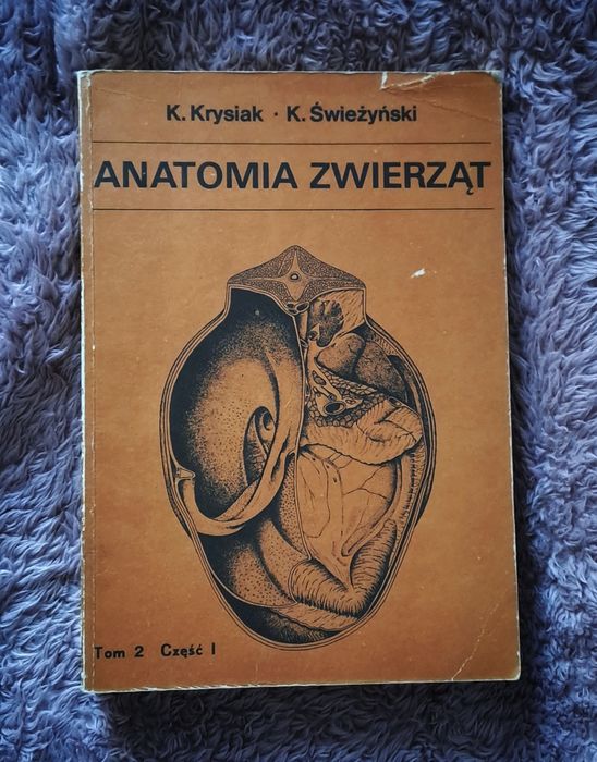 Anatomia zwierząt Krysiak komplet