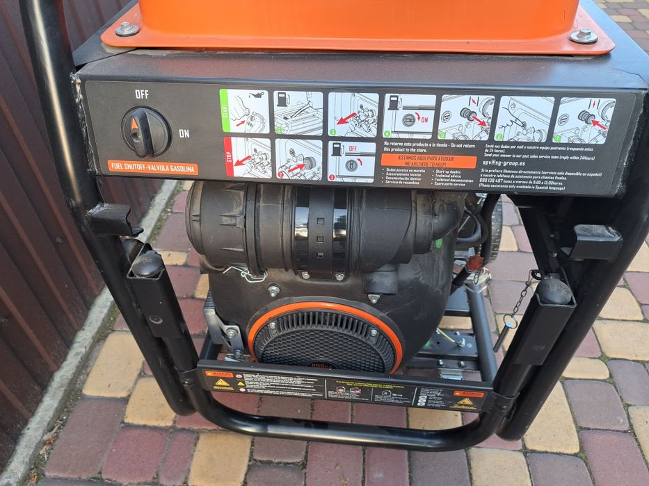 Генератор бензиновий 18 кВт GENERGY STELVIO