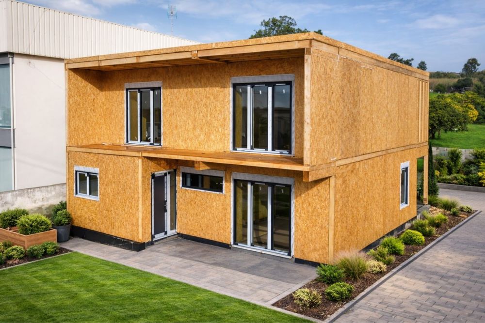 Casas modernas em painéis SIP