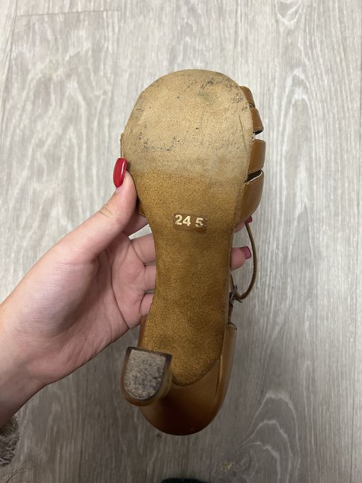 туфлі для бальних танців латина