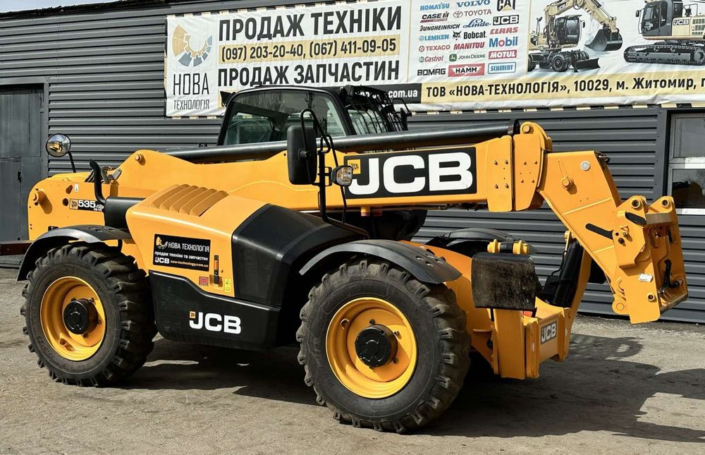 Телескопічний навантажувач (погрузчик) jcb 535-125