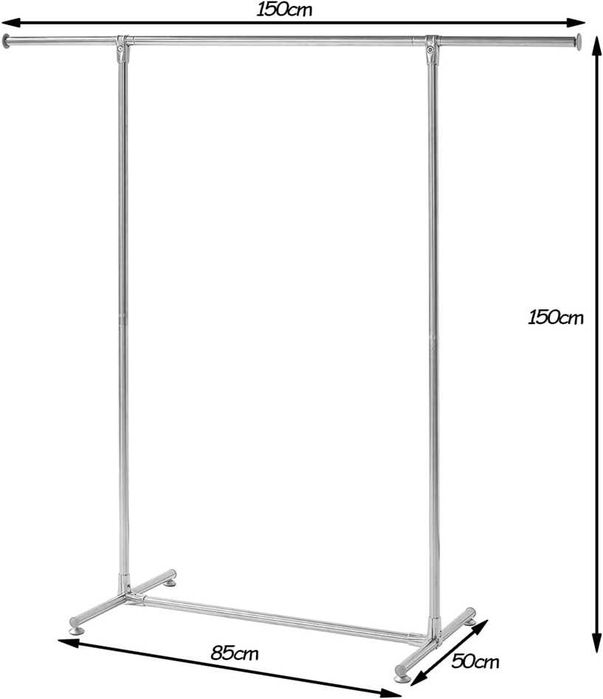 Nowy stojak na ubrania / wieszak / drążek / haczyk / 90-150cm !A2313!