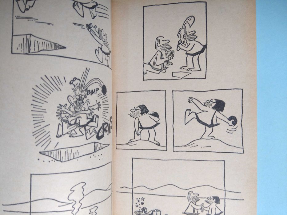 "B.C." - Clássico da BD humorística por Johnny Hart - 3 livros. (1972)