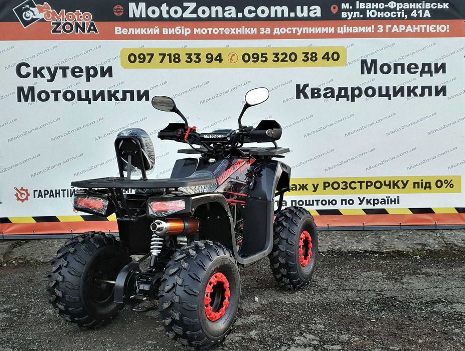 Квадроцикл Tundra 150cc 2026р. Black пів-автомат 3+1 Доставка по Укр.