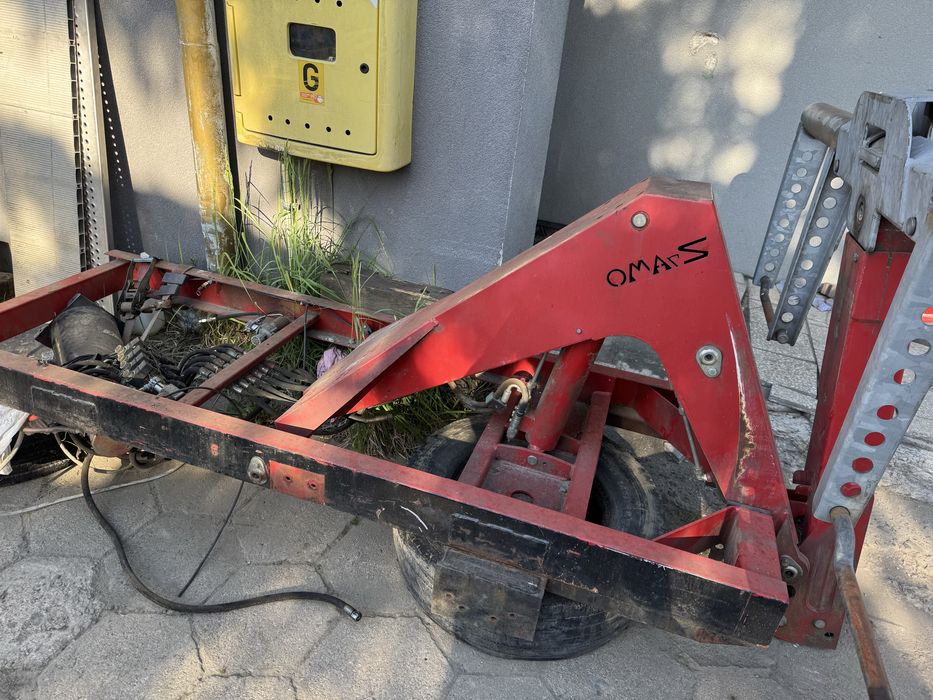 Zabudowa holownik OMARS 3tz pomoc drogowa iveco daily