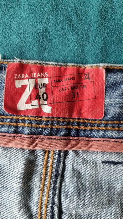 Spodnie dżinsy  Zara r. 40/31