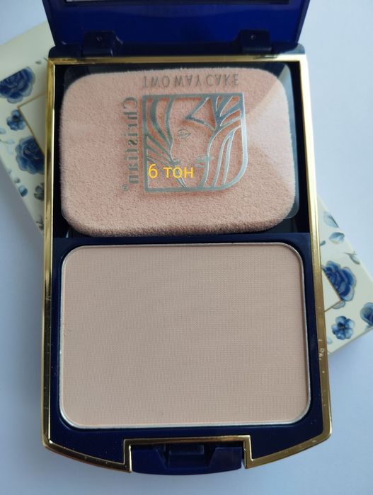 Крем пудра Christian 2 в 1