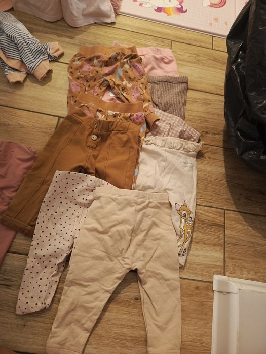 Paka ubrań 74 dziewczynka