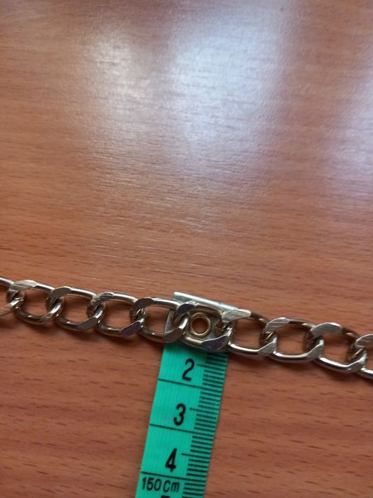 Łańcuszek złoty metal