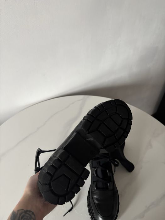 Kazar botki czarne workery