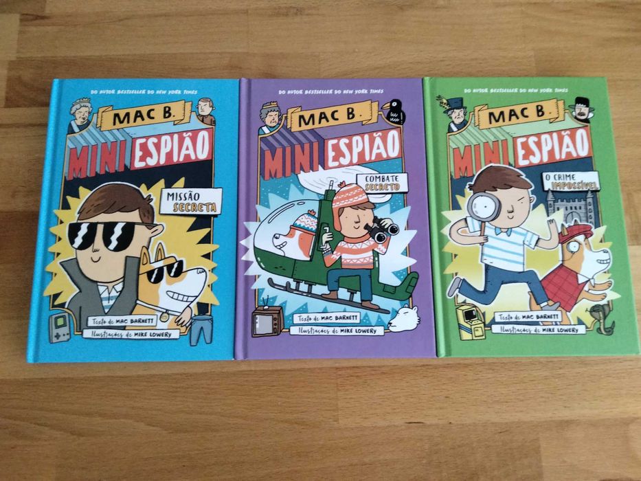 Livros Mini Espião