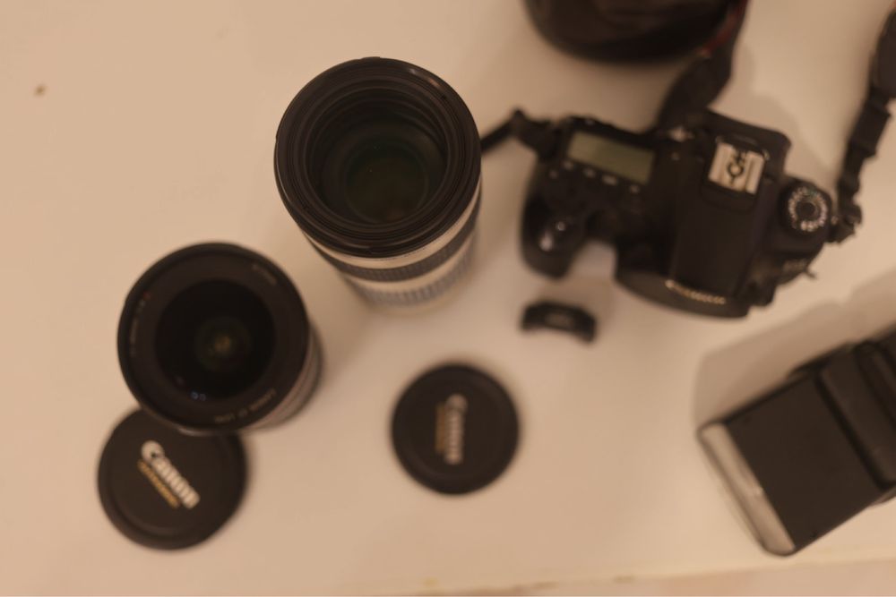 Kit Canon EOS 60D + 17-40mm L + 70-200mm L + Flash | Excelente estado