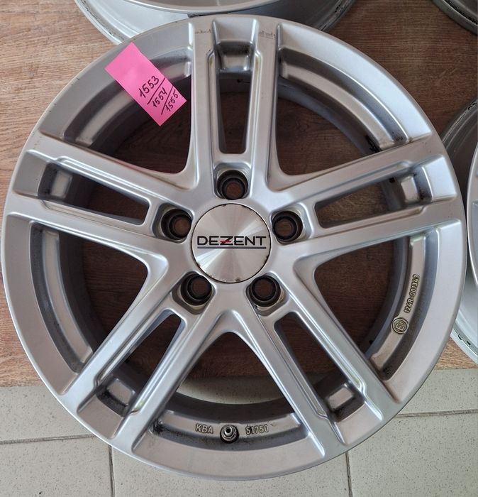 Оригінальні легкосплавні диски VW Skoda Mercedes Audi R16 5x112 ET44