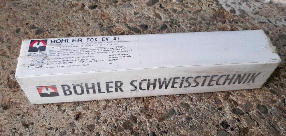 Elektrody Bohler FOX EV 47