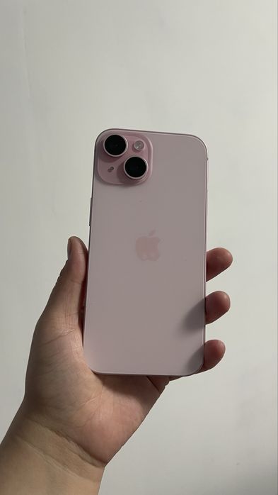 iPhone 15 / 128гб / айфон 15 / 128gb / рожевий