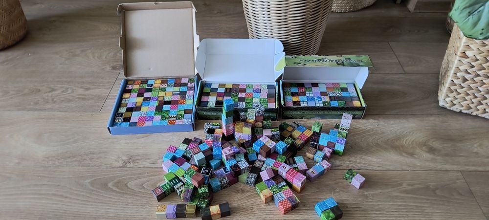 Klocki magnetyczne 513 sztuk