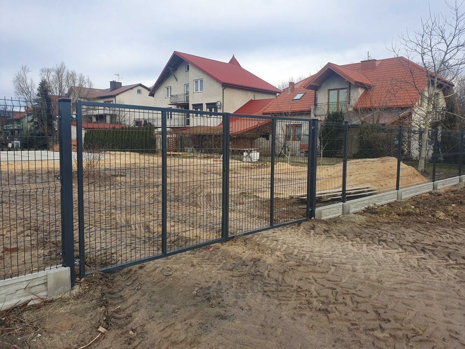 Promocja!!!  Płot Ogrodzenie Panelowe ogrodzenia Parkan MONTAŻ