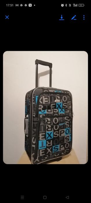 Walizki dwie plus kuferek