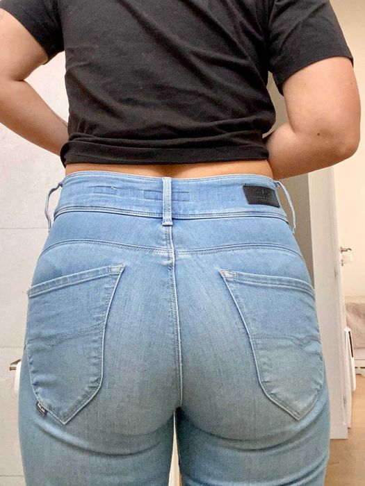 Calças jeans claras Salsa push in