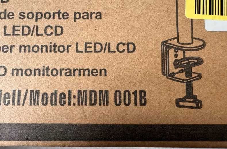 Uchwyt do monitora telewizora Bontec jednoramienny