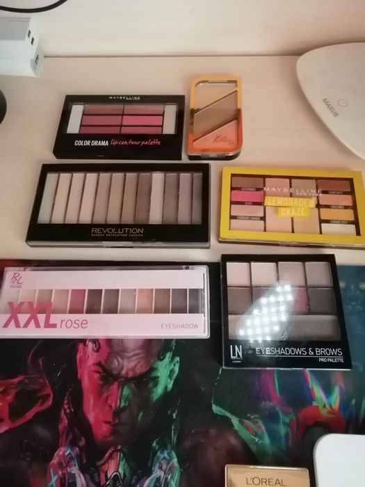 Палетка теней,, Maybelline,, Loreal,,