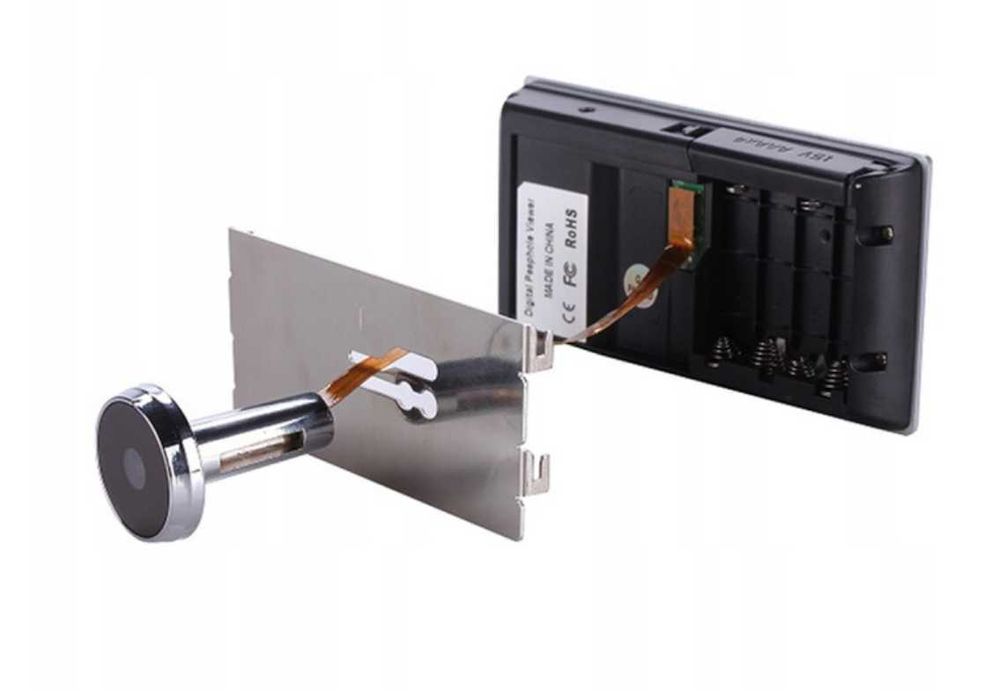 Wizjer elektroniczny do drzwi LCD 3,5" HD szerokokątny gwarancja